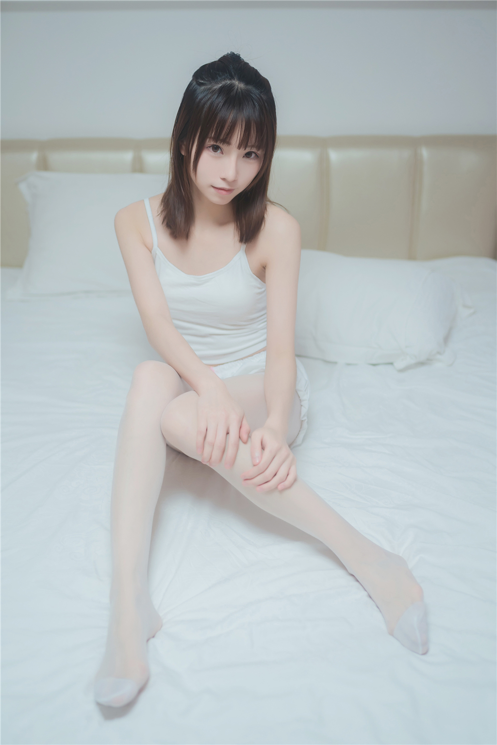 Kitaro white silk suit(39)