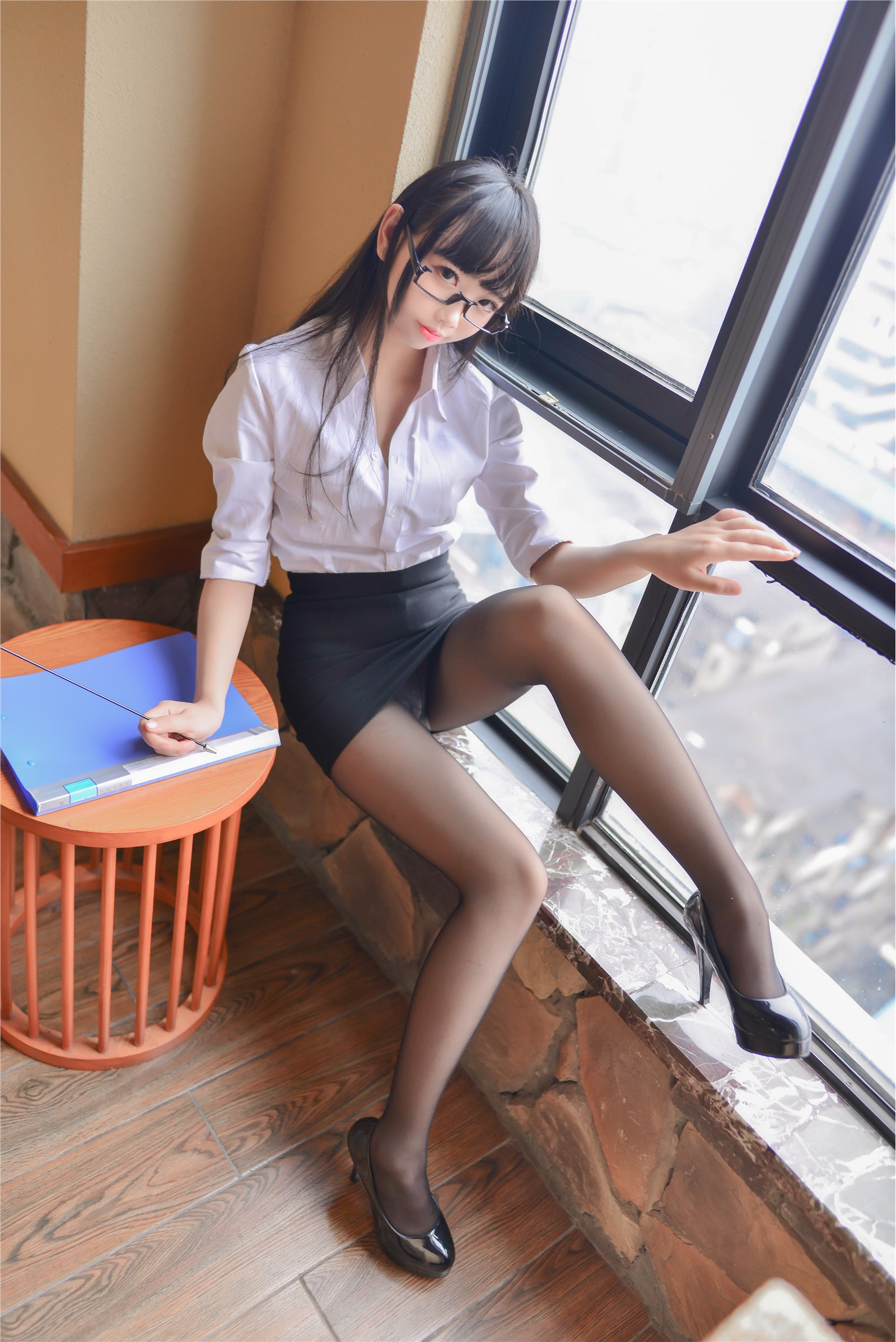 Xueqi SAMA black silk teacher(24)