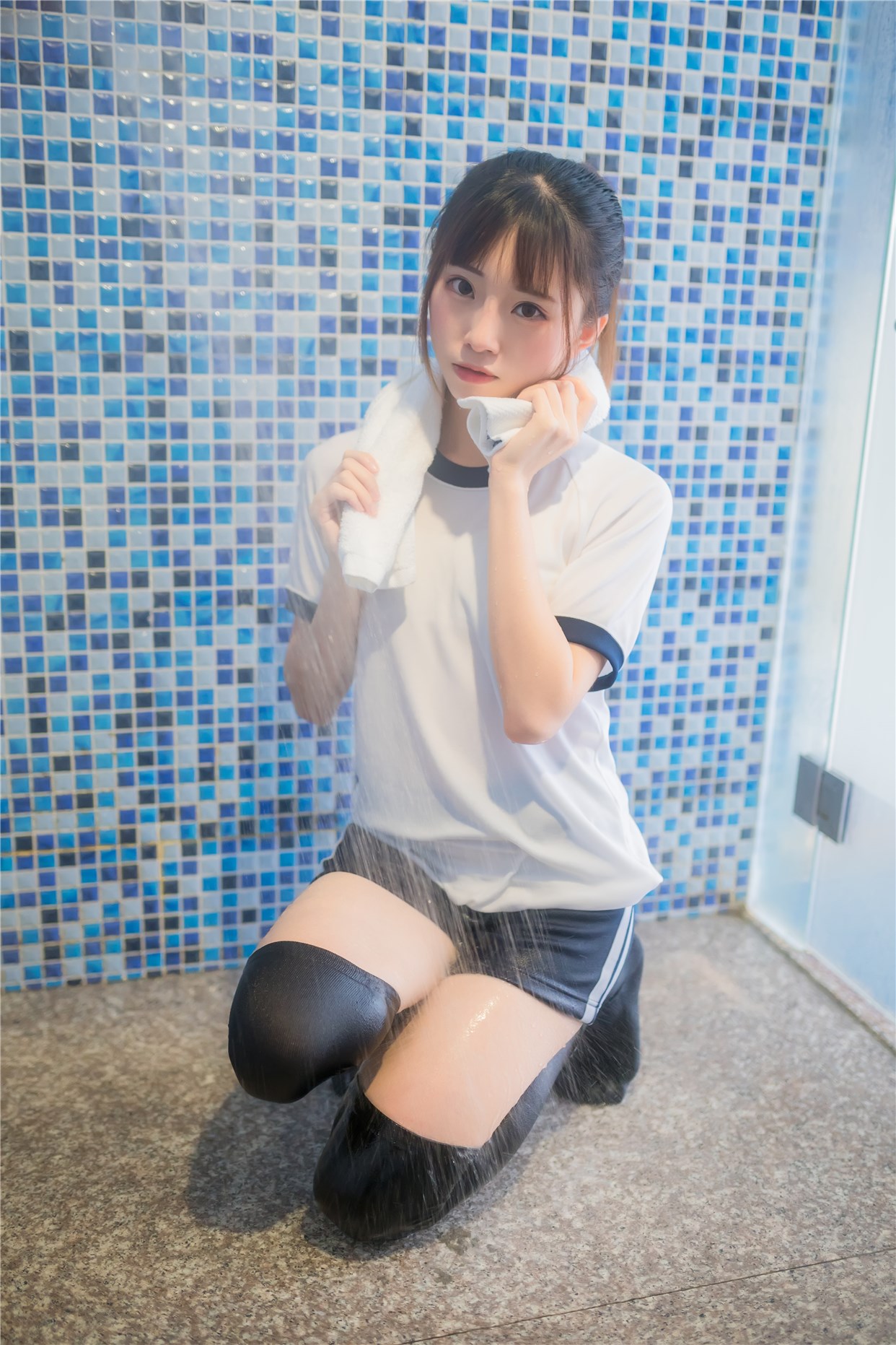 Rabbit play picture 1356-vol.20-wet gym suit(10)