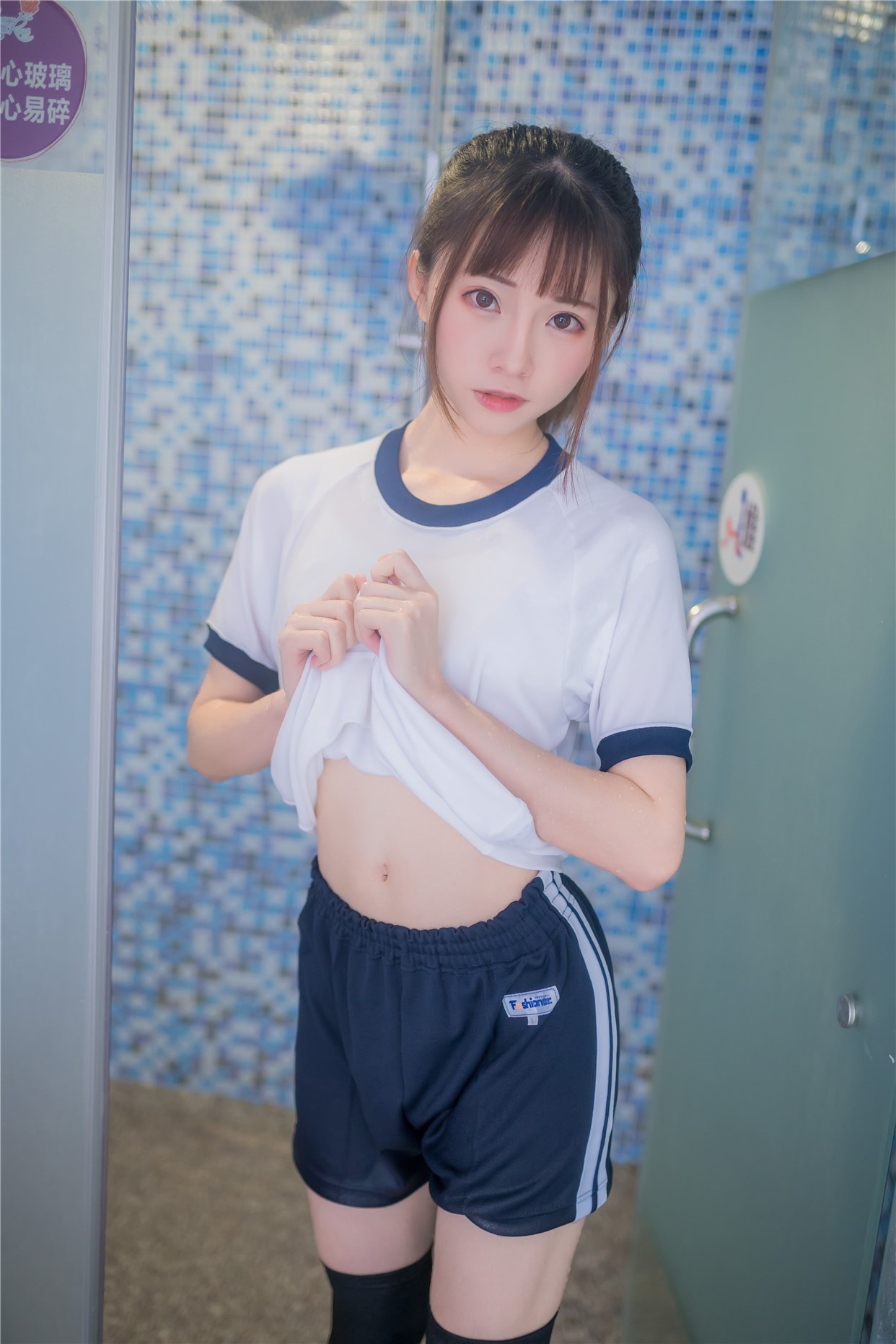 Rabbit play picture 1356-vol.20-wet gym suit(11)