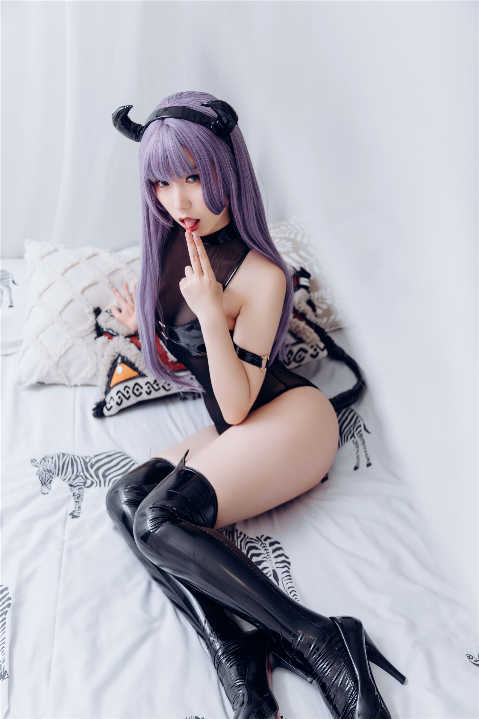 Yuyuanyuzi purple hair demon(10)