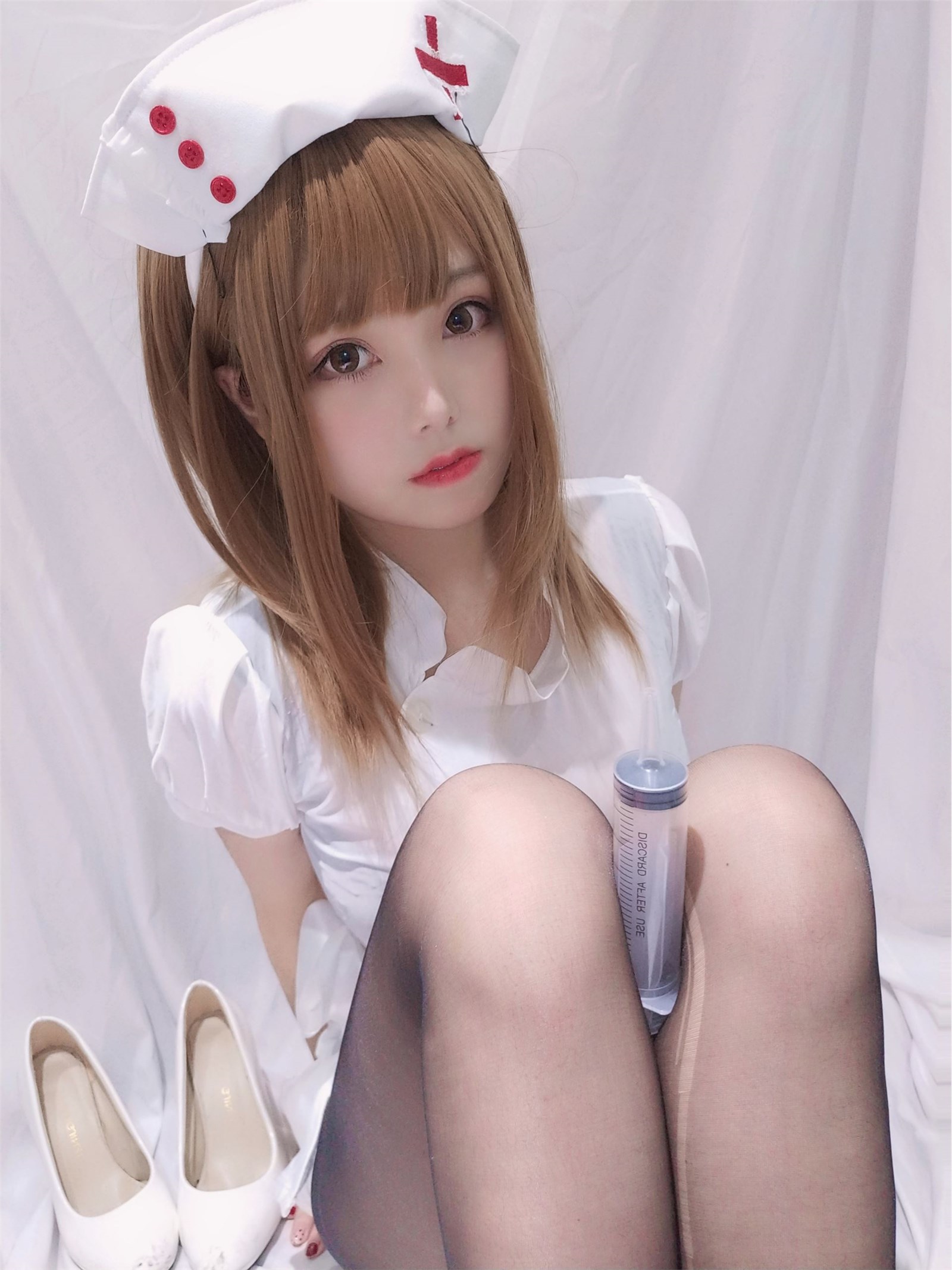 Honey cat Jo Vol.038 little nurse(18)