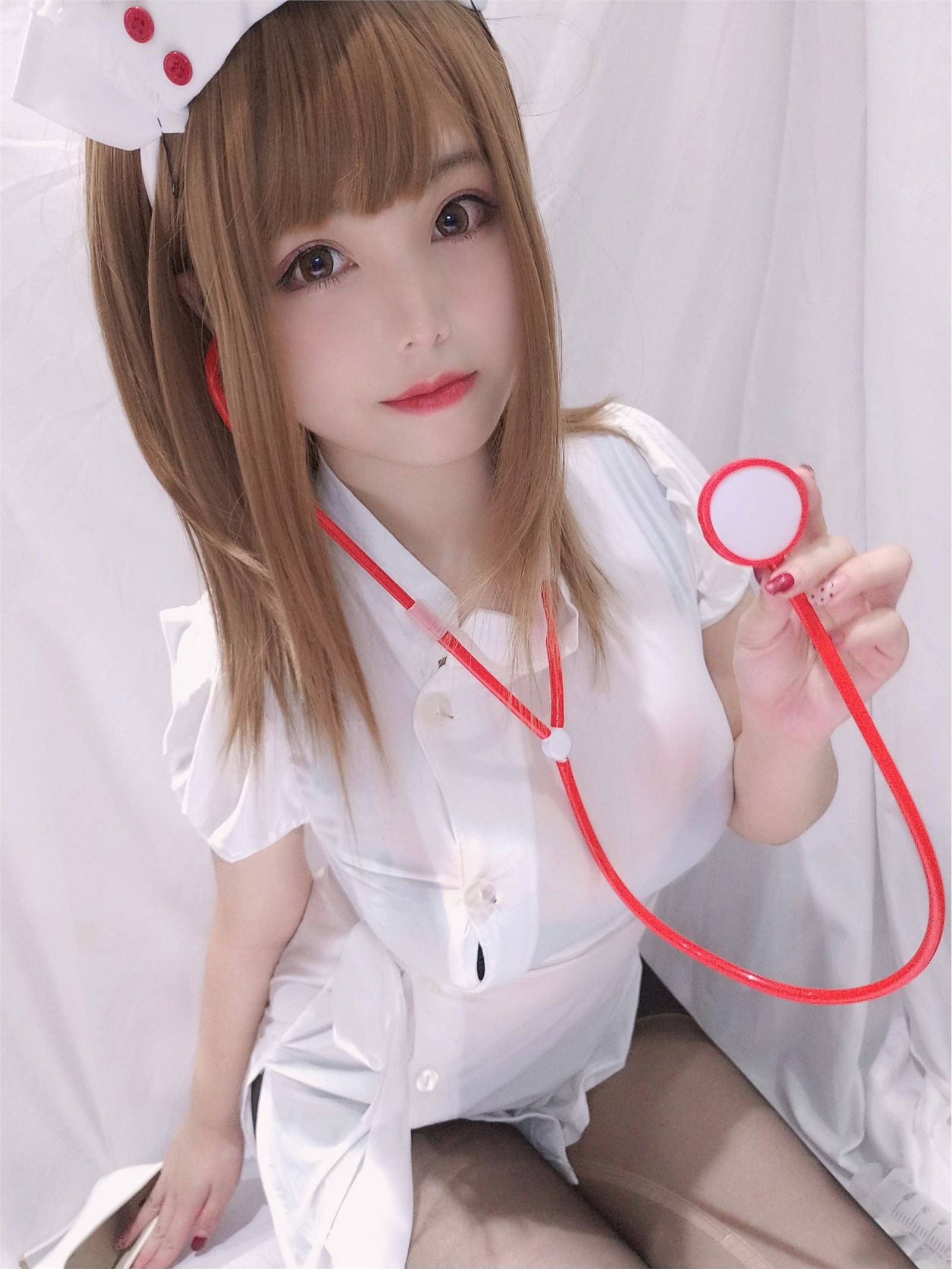 Honey cat Jo Vol.038 little nurse(26)