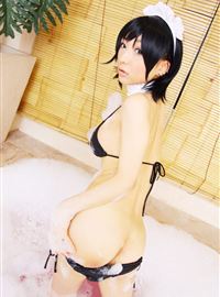 负责人Iroha比基尼少女裸体Cosplay(19)