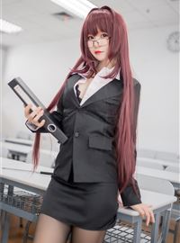 办公室女神老师cosplay调教(5)