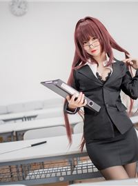 办公室女神老师cosplay调教(4)