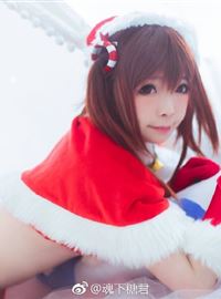 圣诞节动漫真人秀最喜庆的cosplay女孩(13)