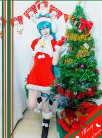 圣诞节动漫真人秀最喜庆的cosplay女孩(85)