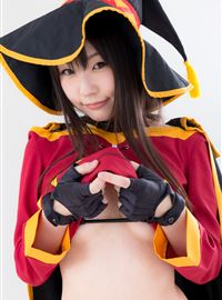 性感动漫艺术 Megumin Ero-Cosplay Tsubomi爆炸的性感(61)