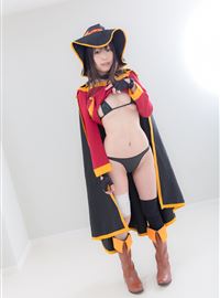 性感动漫艺术 Megumin Ero-Cosplay Tsubomi爆炸的性感(67)