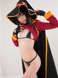 性感动漫艺术 Megumin Ero-Cosplay Tsubomi爆炸的性感(69)