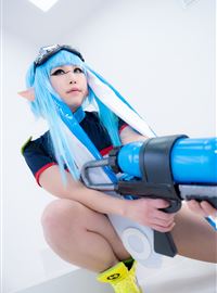 暗示Ero-Cosplay Sayla尤其是粘糊糊的(56)