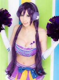 胸部丰满的和美丽女孩啦啦队cosplay(66)