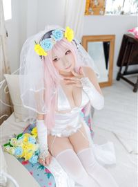 (IMAGESET) 大胸cosplay美女图片 SakusoniWedding 4(11)