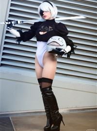 (IMAGESET) Nier Automata - Yorha No.2 Type B cosplay by Katyuska MoonFox(2)