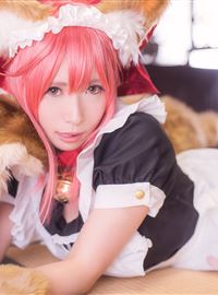 可人的小猫咪cosplay (コスプレ) (C91) [girlfriend end (じる)] しっぽとメイドとオムライス(28)