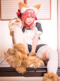 可人的小猫咪cosplay (コスプレ) (C91) [girlfriend end (じる)] しっぽとメイドとオムライス(41)