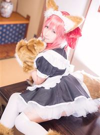 可人的小猫咪cosplay (コスプレ) (C91) [girlfriend end (じる)] しっぽとメイドとオムライス(46)