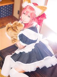 可人的小猫咪cosplay (コスプレ) (C91) [girlfriend end (じる)] しっぽとメイドとオムライス(47)