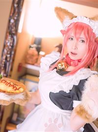 可人的小猫咪cosplay (コスプレ) (C91) [girlfriend end (じる)] しっぽとメイドとオムライス(54)