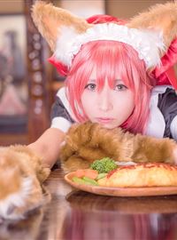 可人的小猫咪cosplay (コスプレ) (C91) [girlfriend end (じる)] しっぽとメイドとオムライス(59)