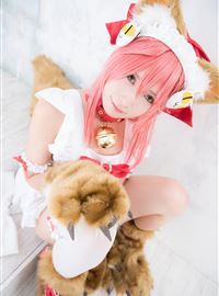 可人的小猫咪cosplay (コスプレ) (C91) [girlfriend end (じる)] しっぽとメイドとオムライス(91)