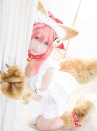 可人的小猫咪cosplay (コスプレ) (C91) [girlfriend end (じる)] しっぽとメイドとオムライス(155)