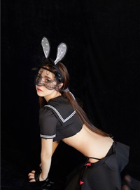 cosplay 洛丽塔大哥 兔女郎(3)