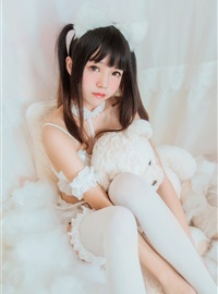 cosplay 桜桃喵 - 白猫(18)