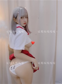cosplay 米线 - 红色JK(5)