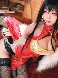 Cosplay水淼aqua - 大鳳新春旗袍(34)